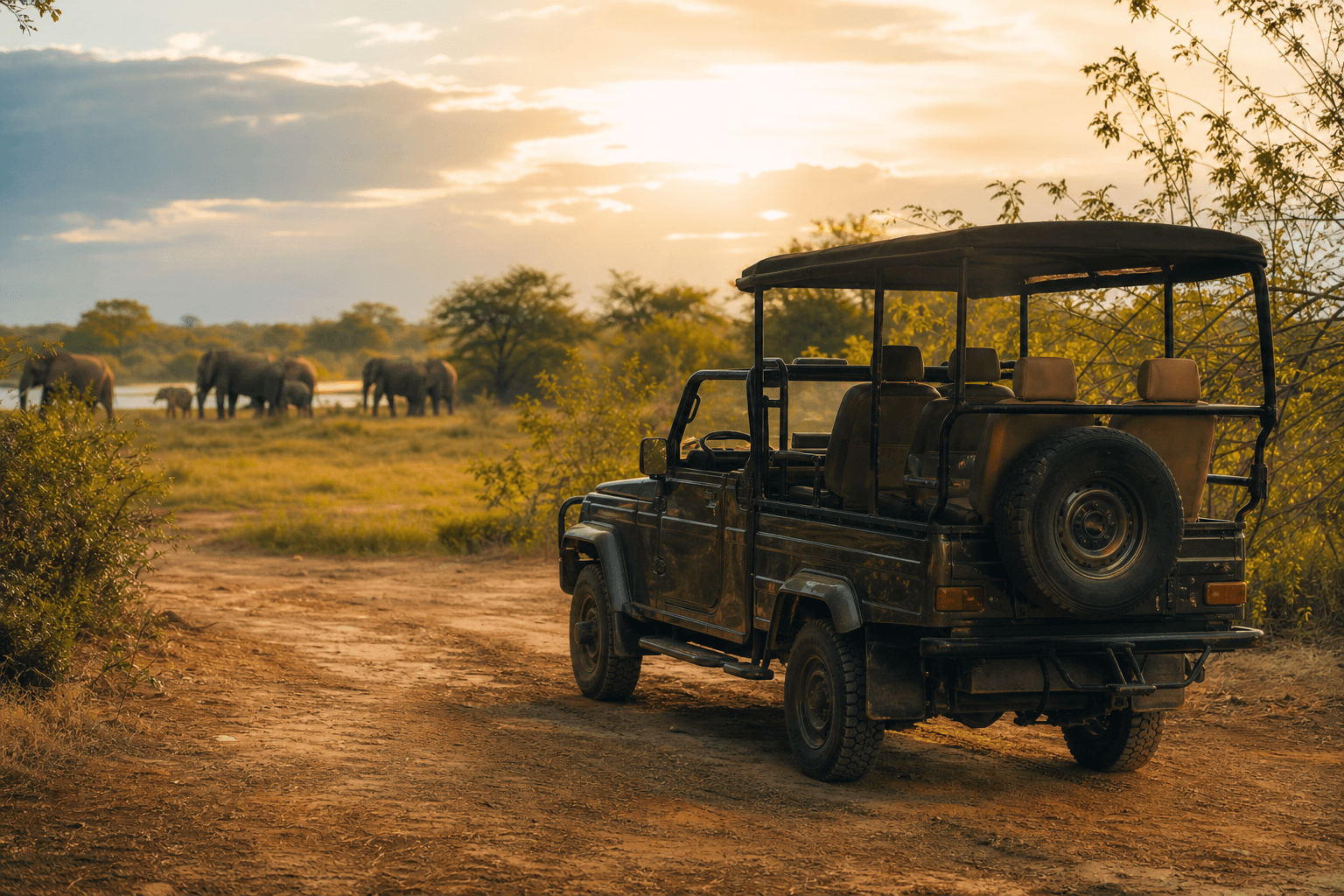 Wildlife Safari Adventure private tour with Safari Jeep — Kiara Tours Sri Lanka